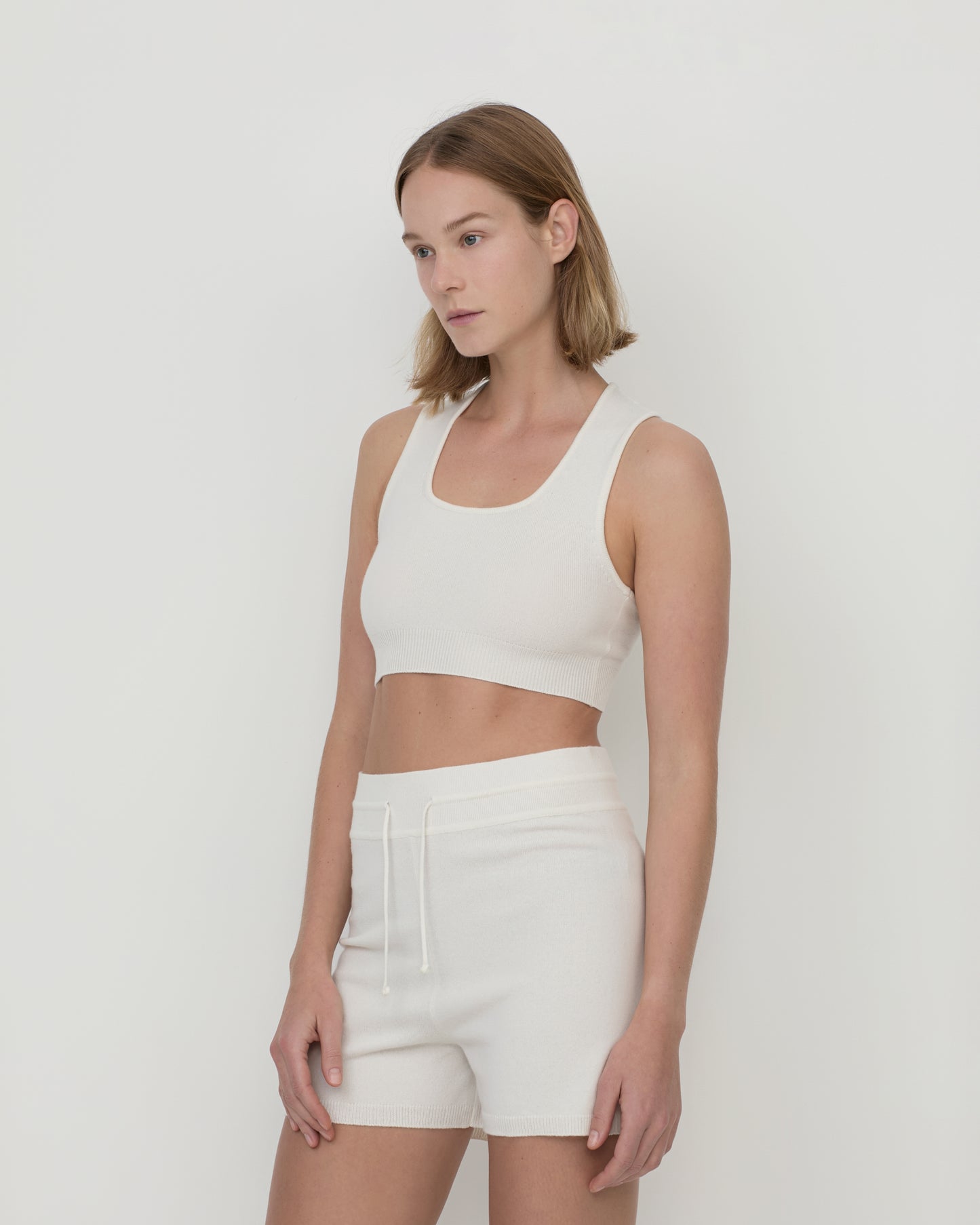 Ada Crop Tank Tapioca