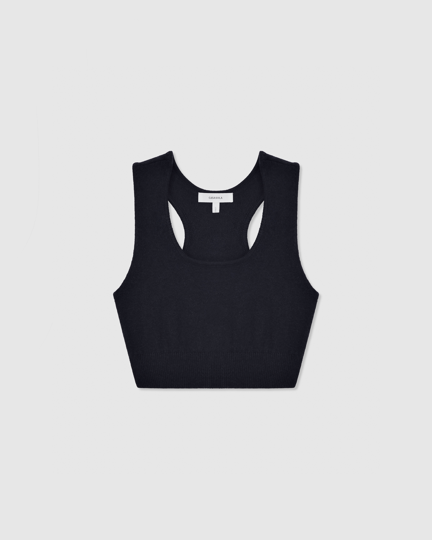 Ada Crop Tank Navy
