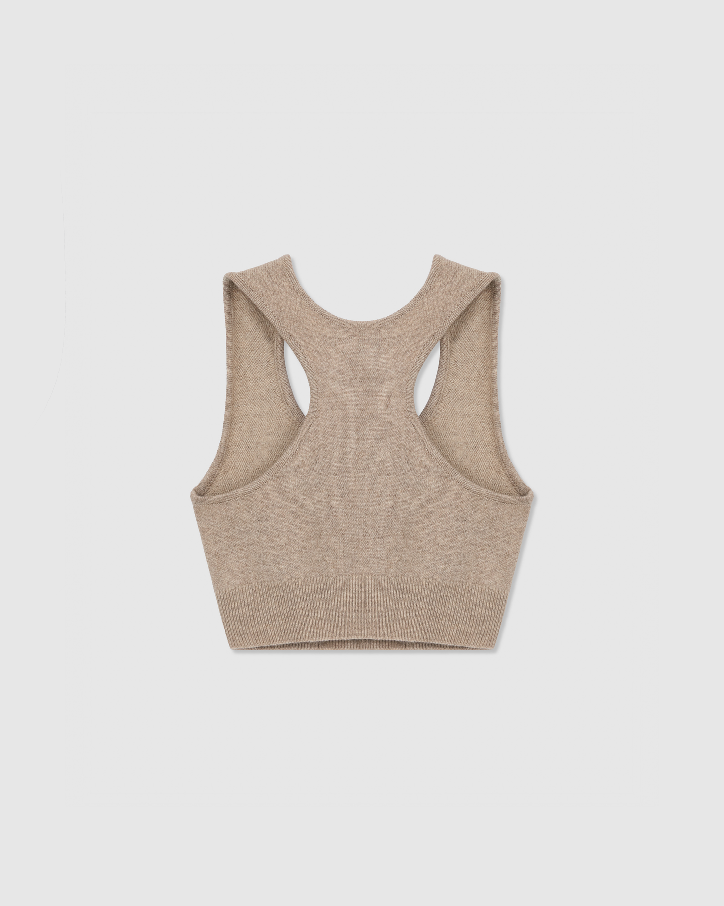 Ada Crop Tank Stone