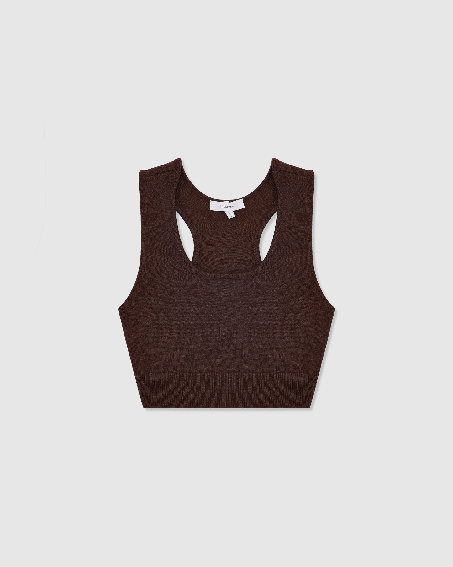 Ada Crop Tank Espresso