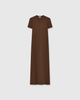 Georgia Compact Dress Brown