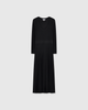 Maria-Carla Pointelle Dress Black