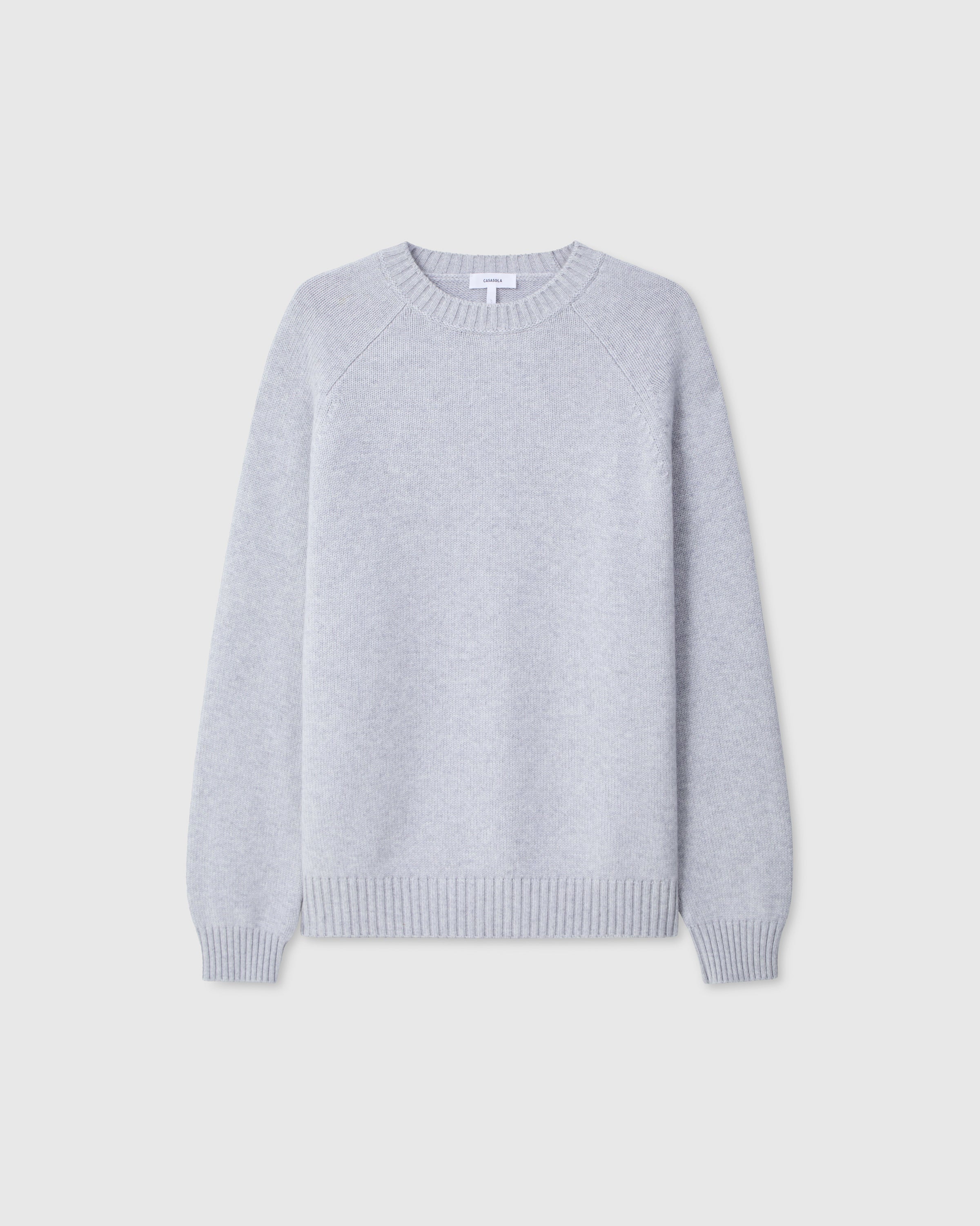 Pino Four-Ply Crew Grey