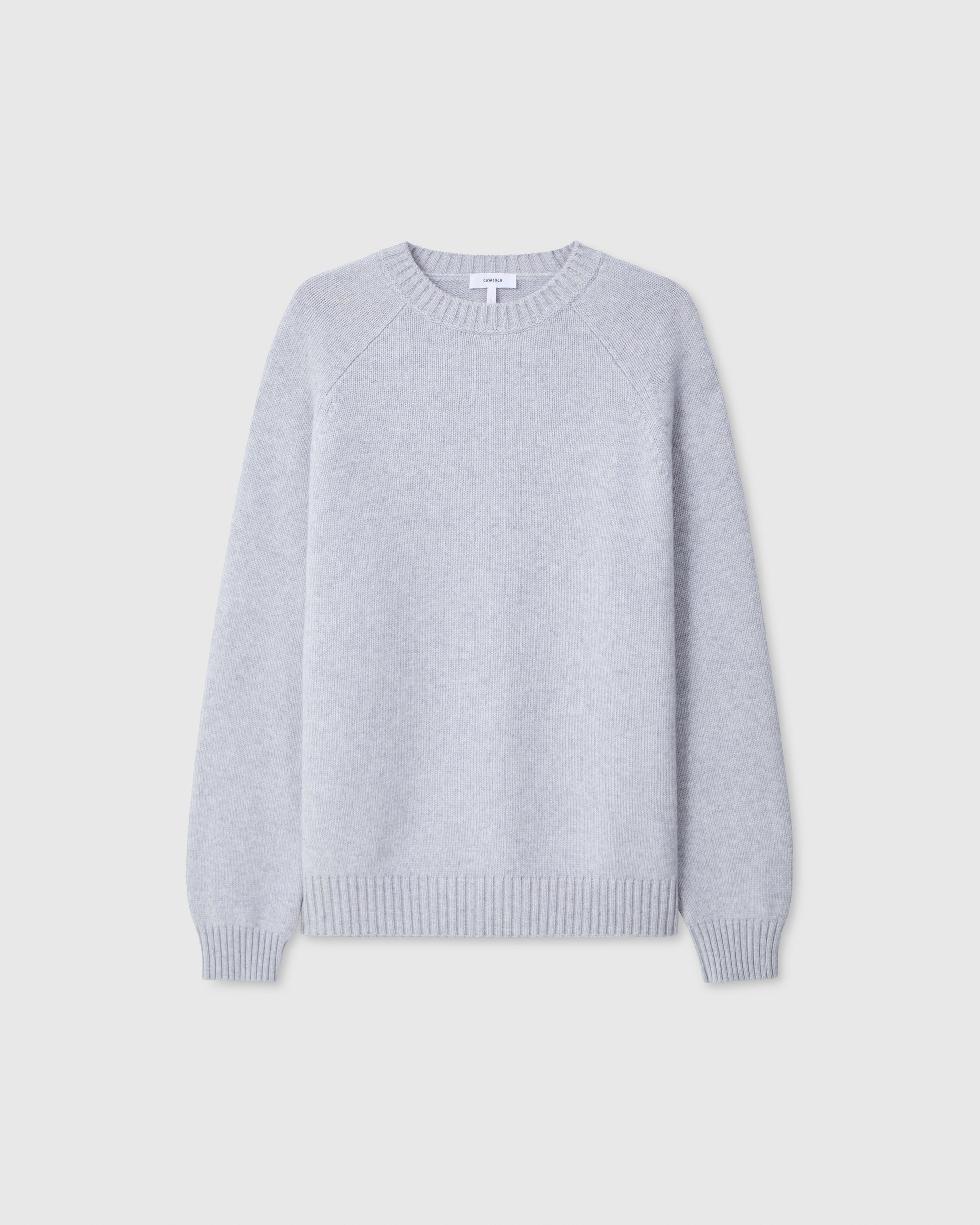Pino Four-Ply Crew Grey