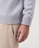 Pino Four-Ply Crew Grey