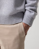 Pino Four-Ply Crew Grey