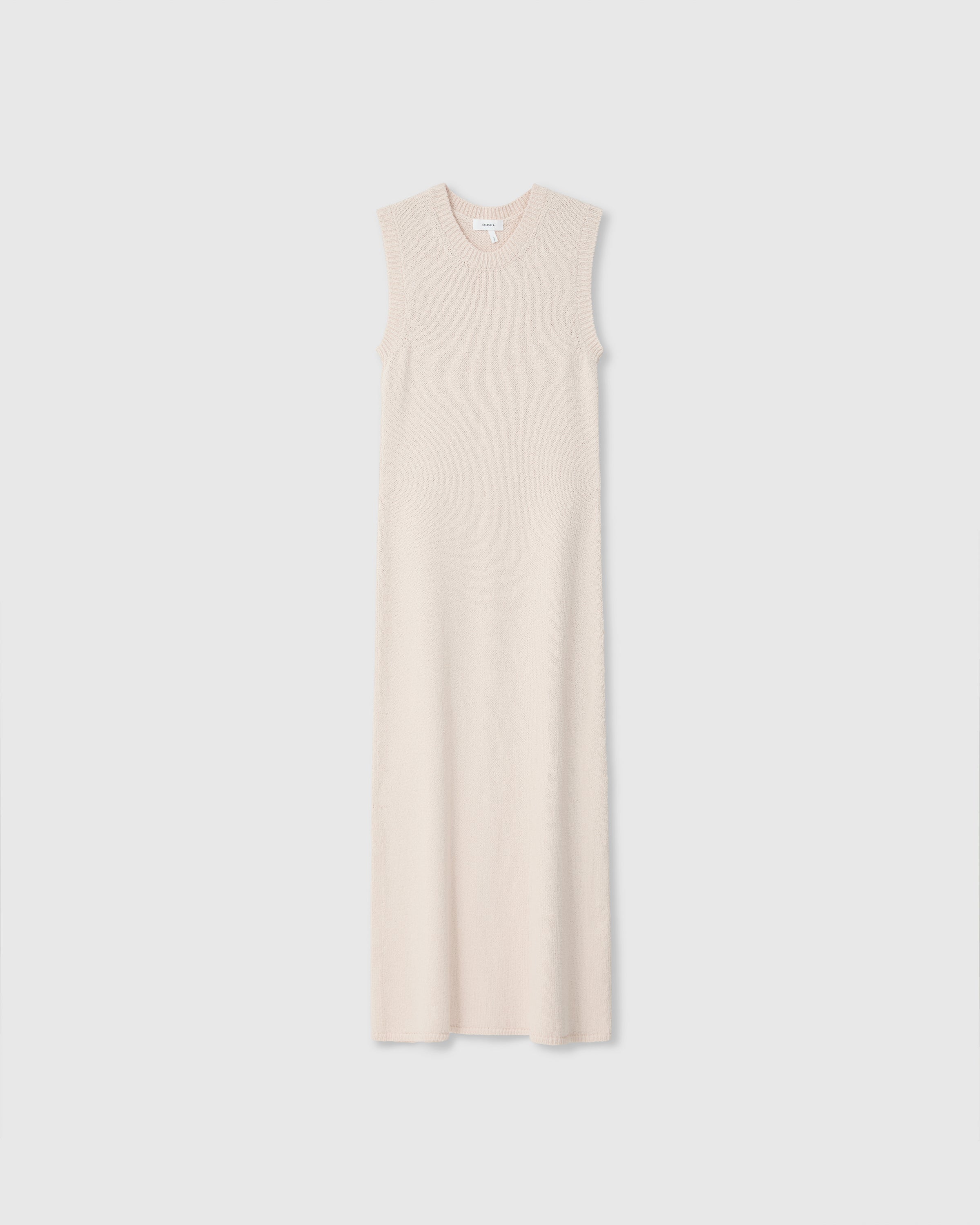 Casasola Violetta Cotton White Midi Dress CASASOLA Casasola Violetta Cotton White Midi Dress CASASOLA