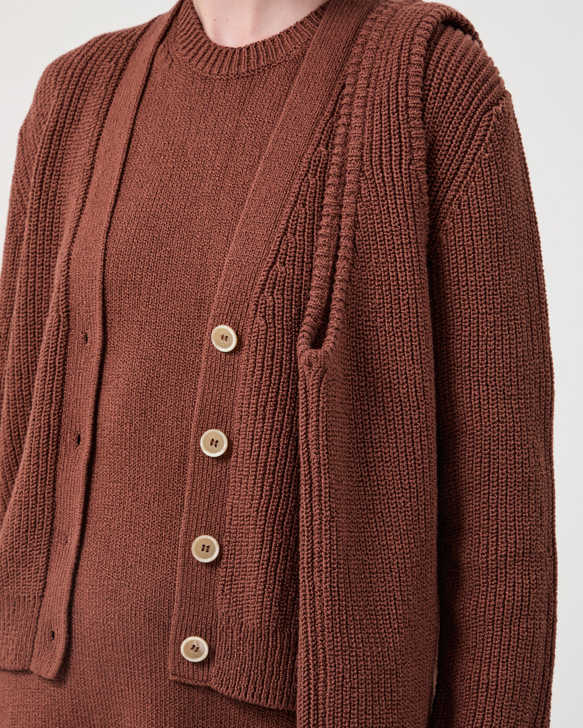 Aurora Cardigan Brown