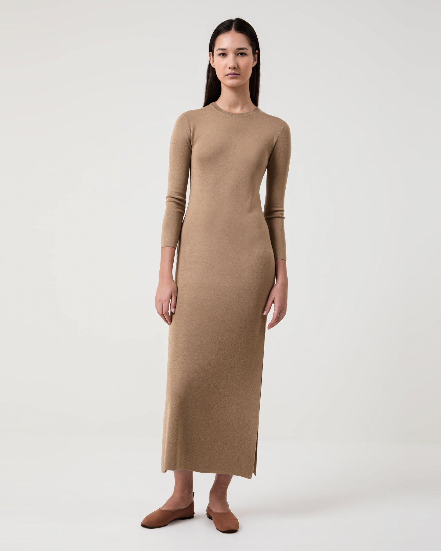 Elisabetta Dress Camel