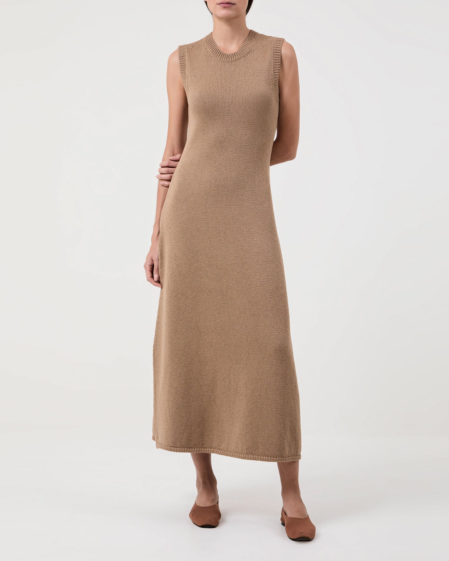 Violeta Dress Camel