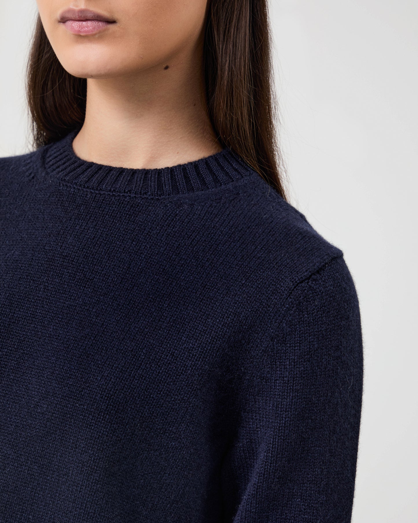 Pina Four-Ply Crew Navy