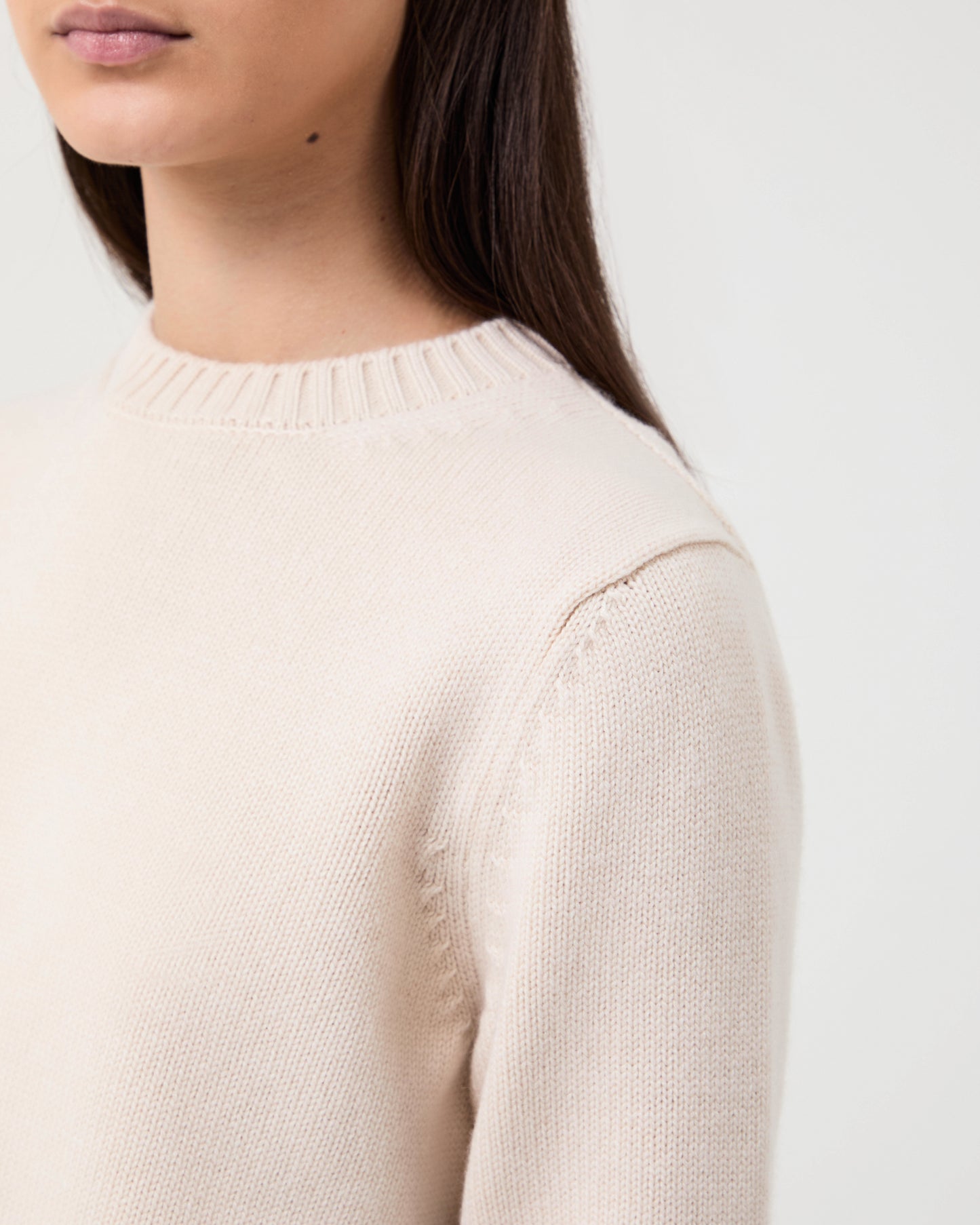 Pina Four-Ply Crew Sand