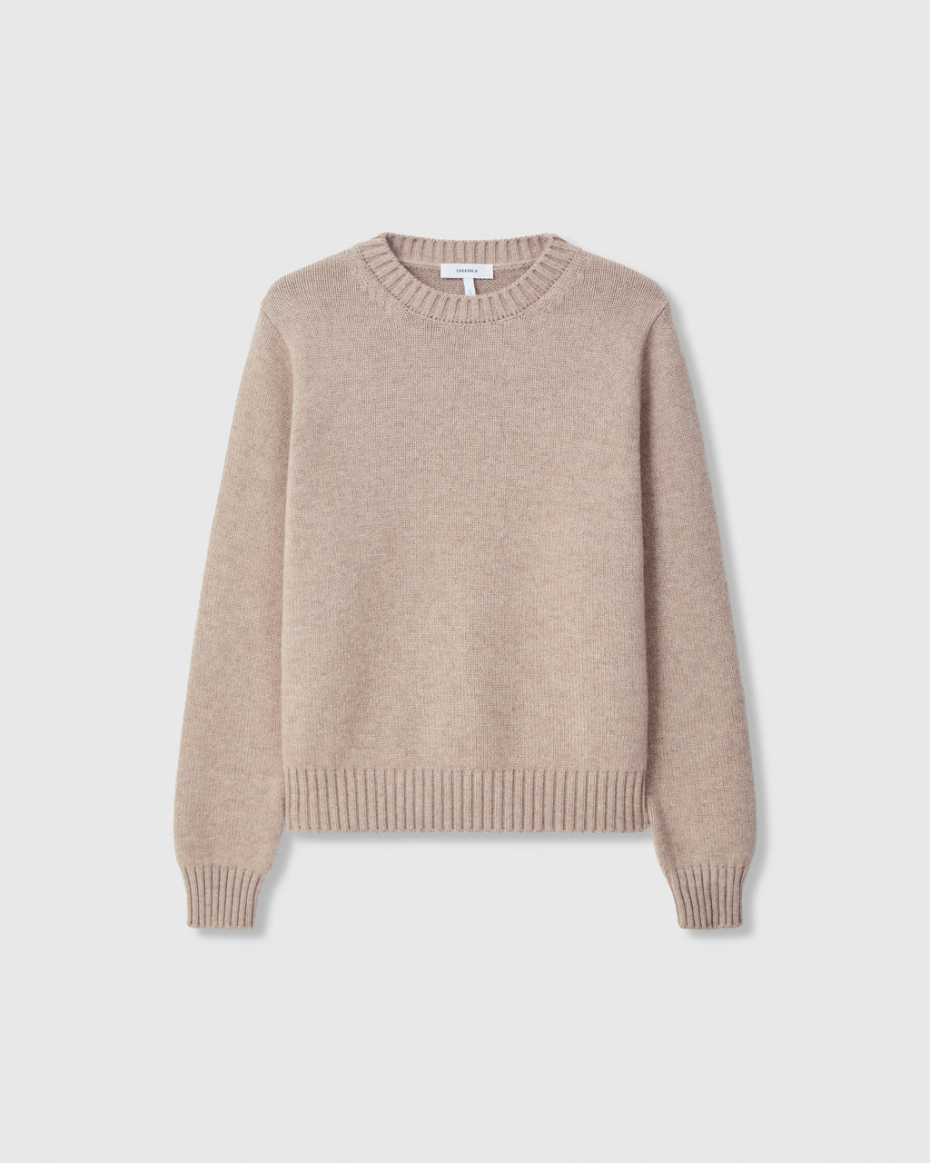 Pina Four-Ply Crew Stone