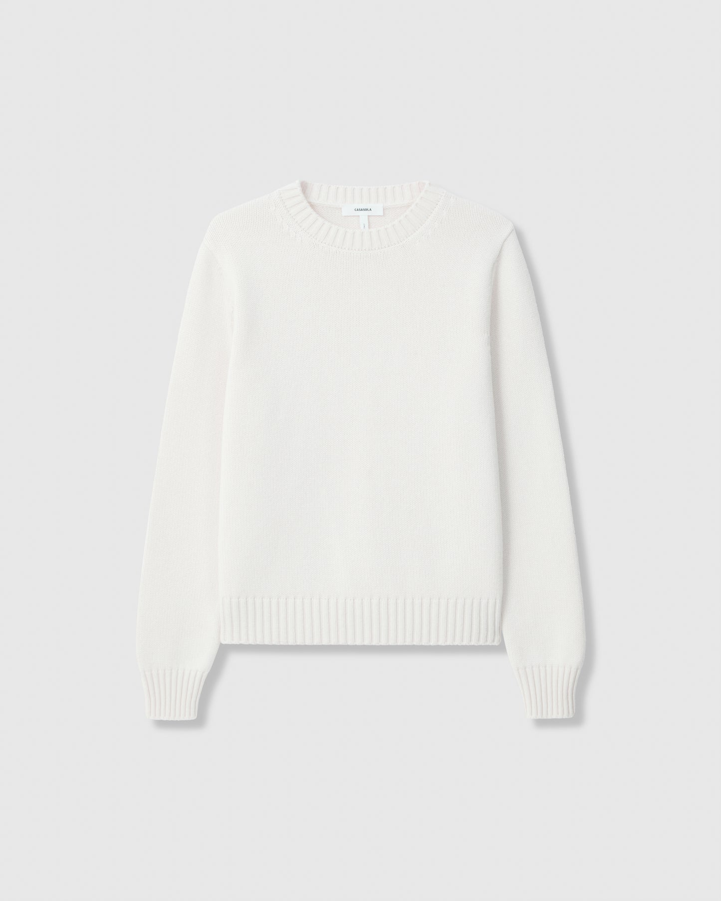 Pina Four-Ply Crew Tapioca