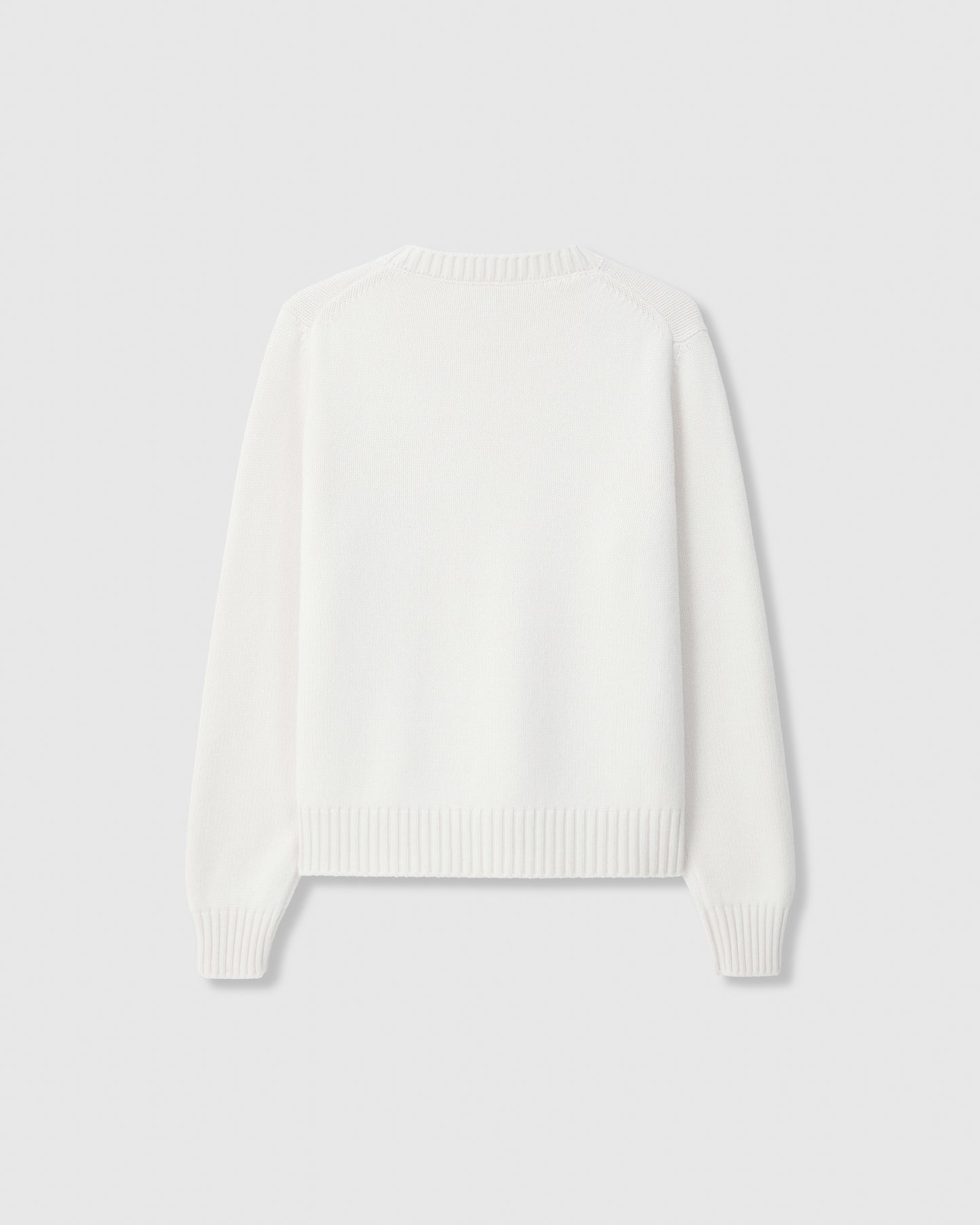Pina Four-Ply Crew Tapioca
