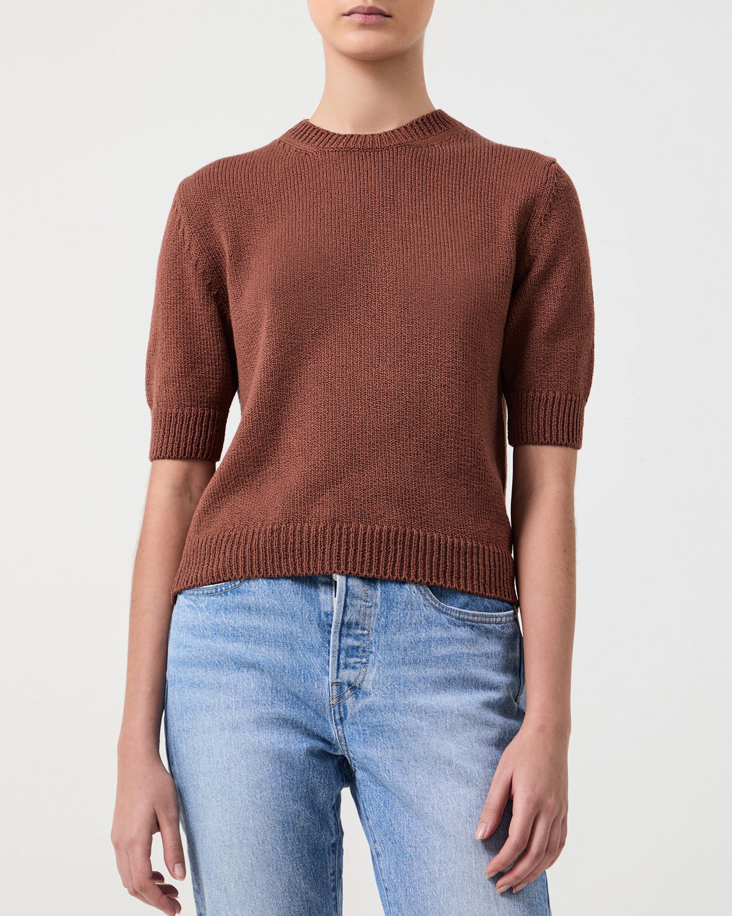 Celina Top Brown