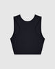 Ada Crop Tank Navy