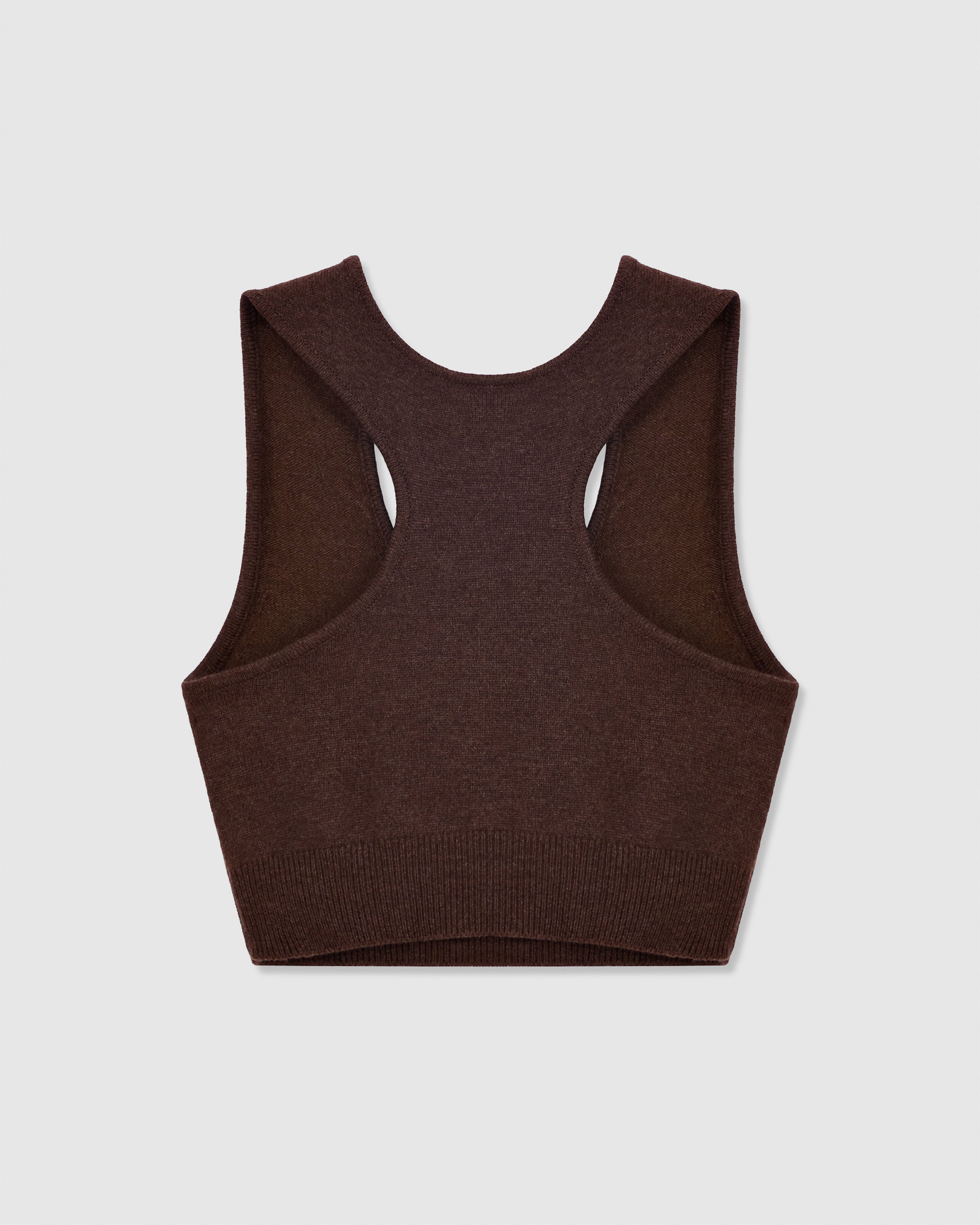 Ada Crop Tank Espresso