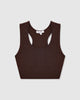 Ada Crop Tank Espresso