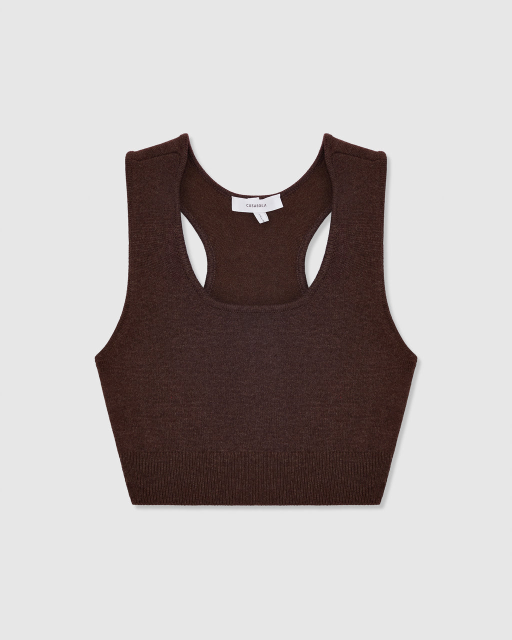 Ada Crop Tank Espresso