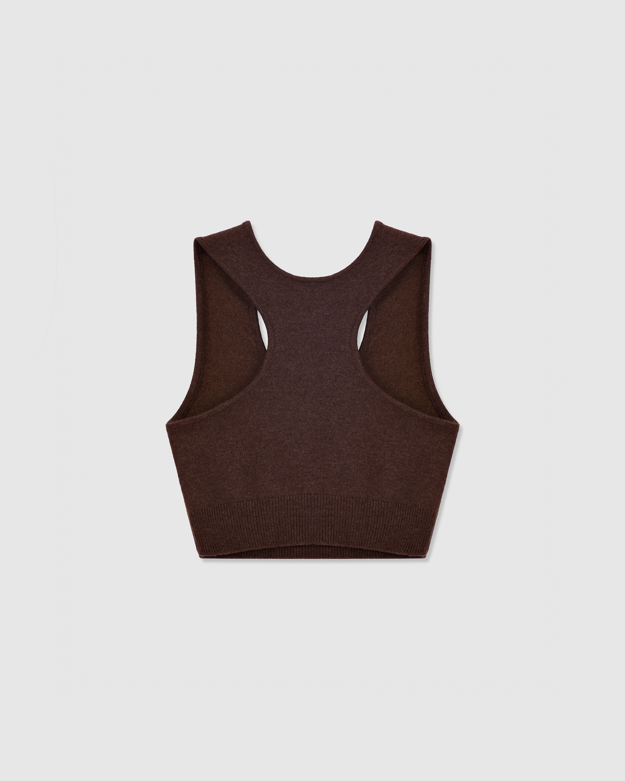 Ada Crop Tank Espresso