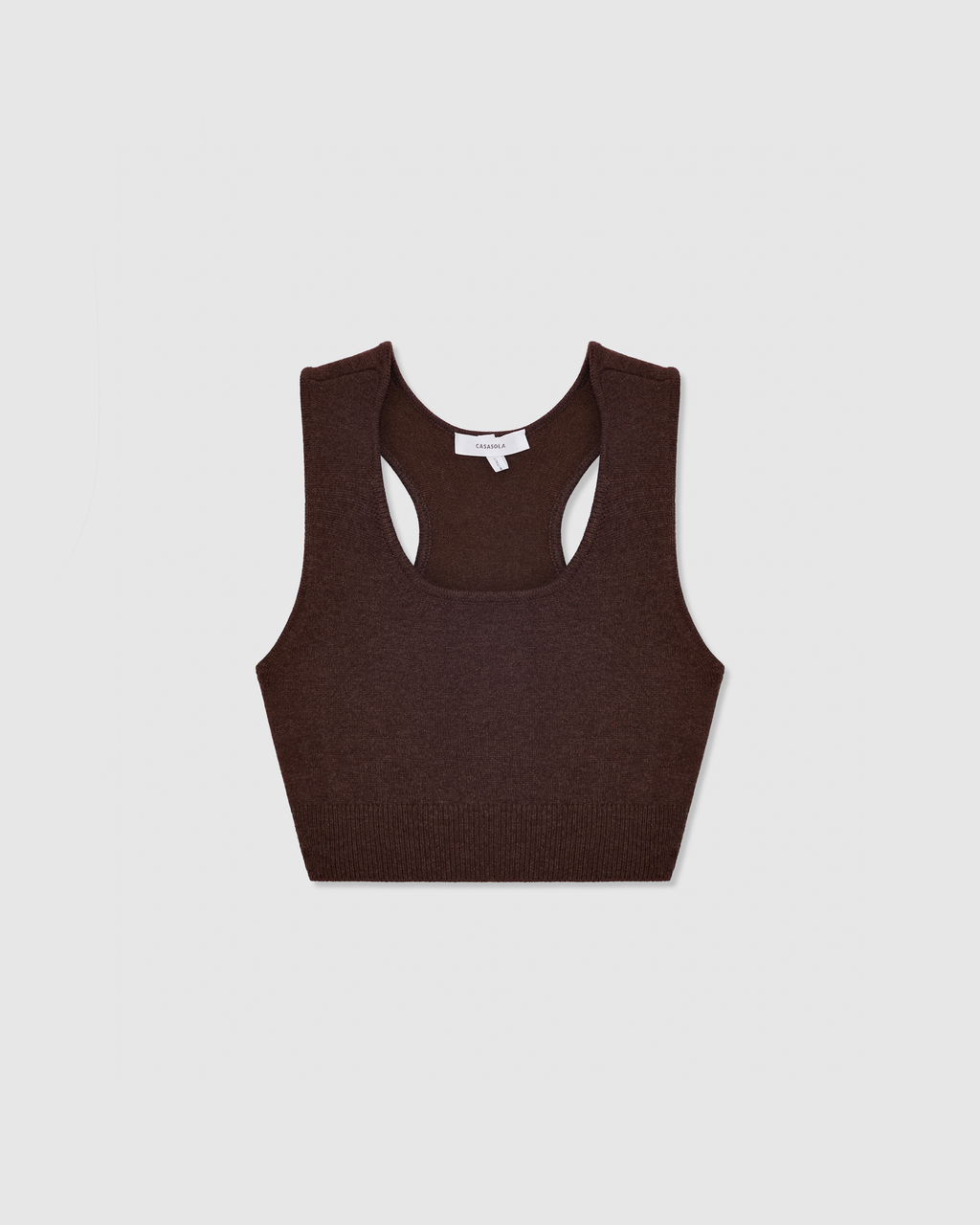 Ada Crop Tank Espresso