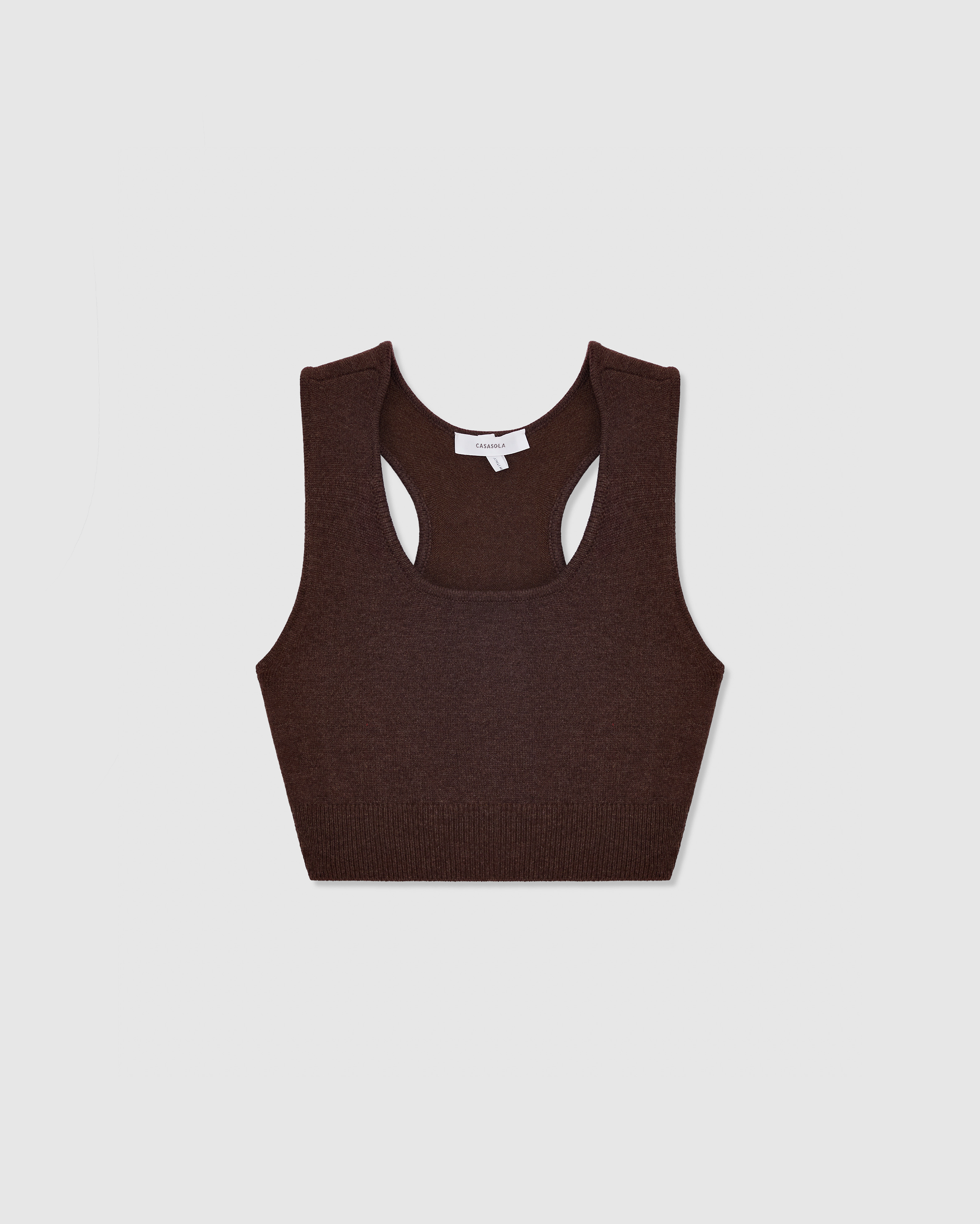 Ada Crop Tank Espresso