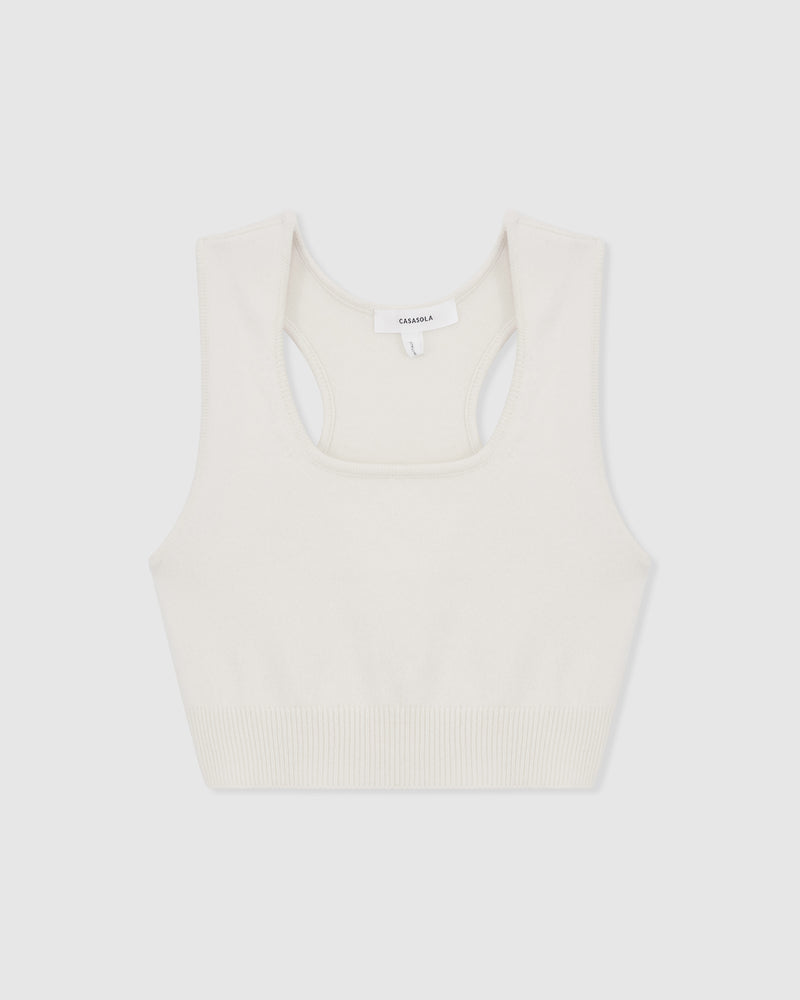 Ada Crop Tank Tapioca