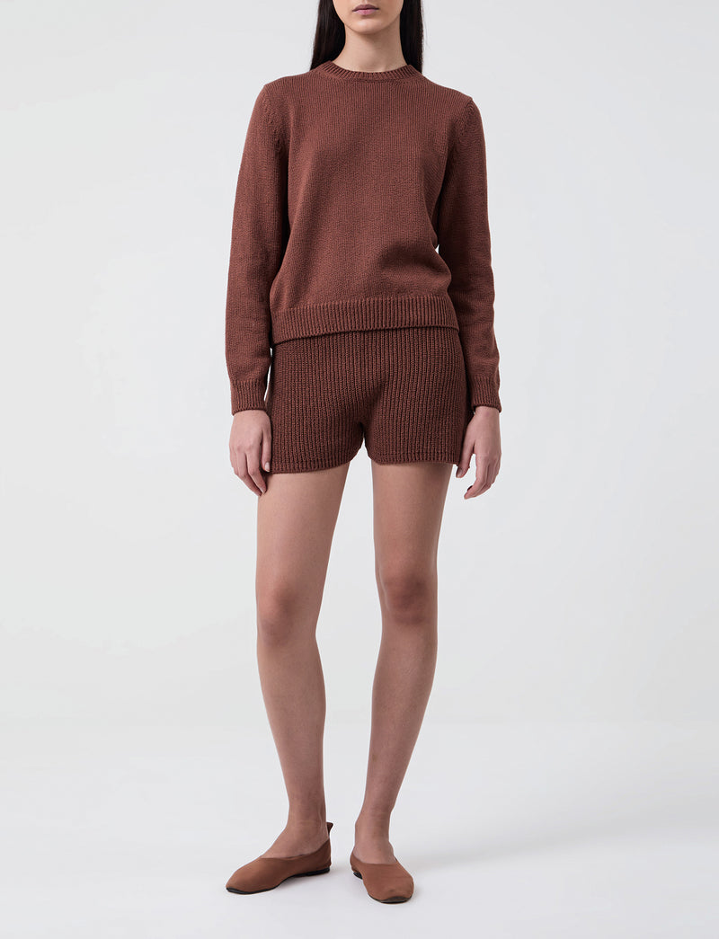 Alba Shorts Brown