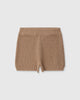 Casasola  Alba knitted cotton camel shorts - front view