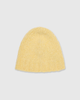 Flat lay image of Casasola Fedele Cashmere-Silk Yellow Beanie