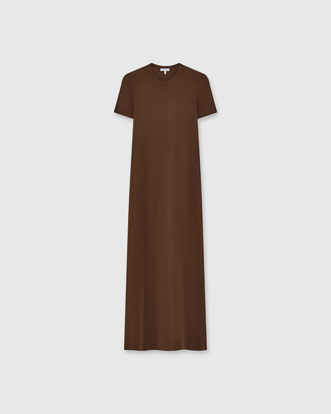 Casasola Georgia Silk Knit Dress Brown CASASOLA Casasola Georgia Silk Knit Dress Brown CASASOLA