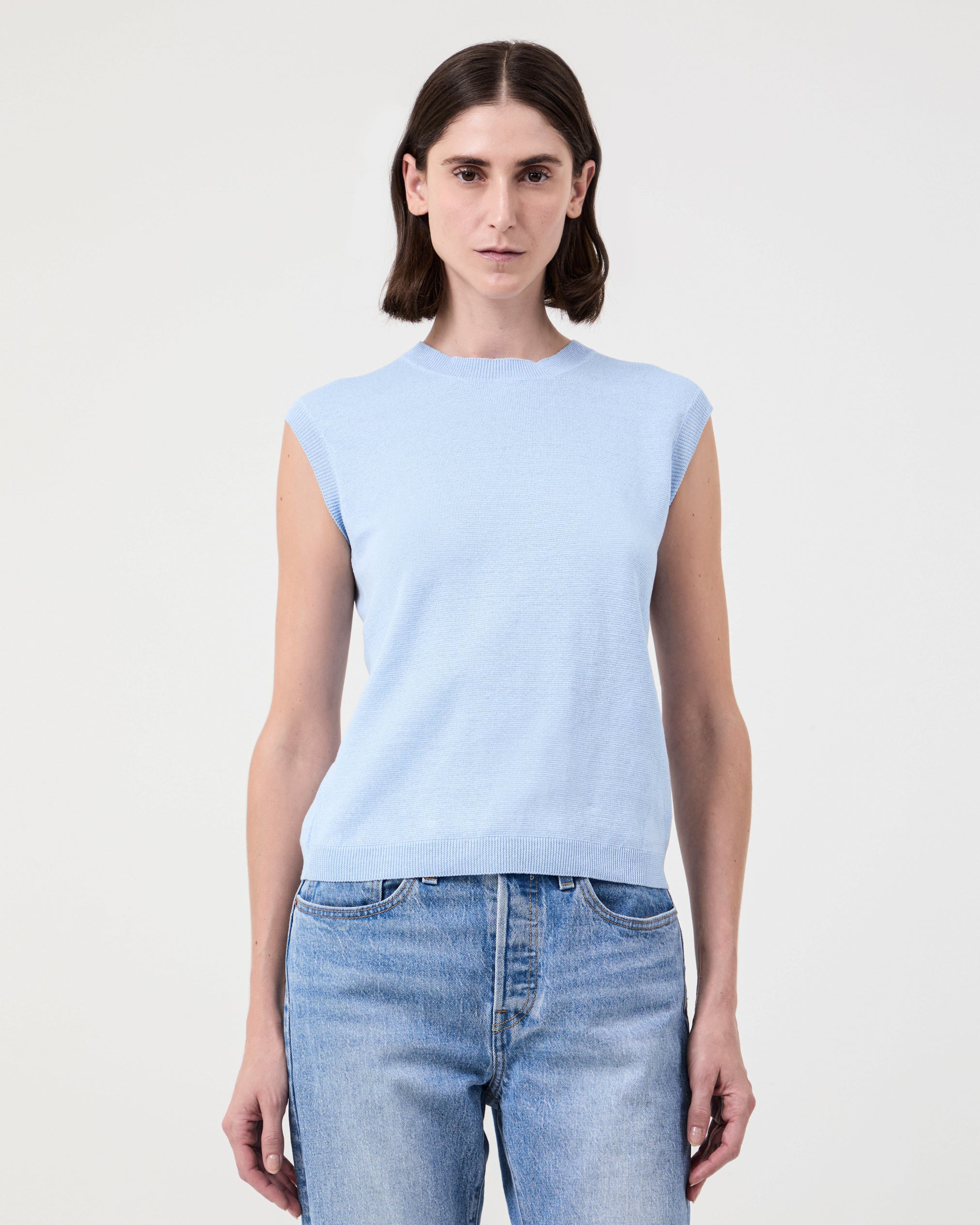 Milena Top Light Blue