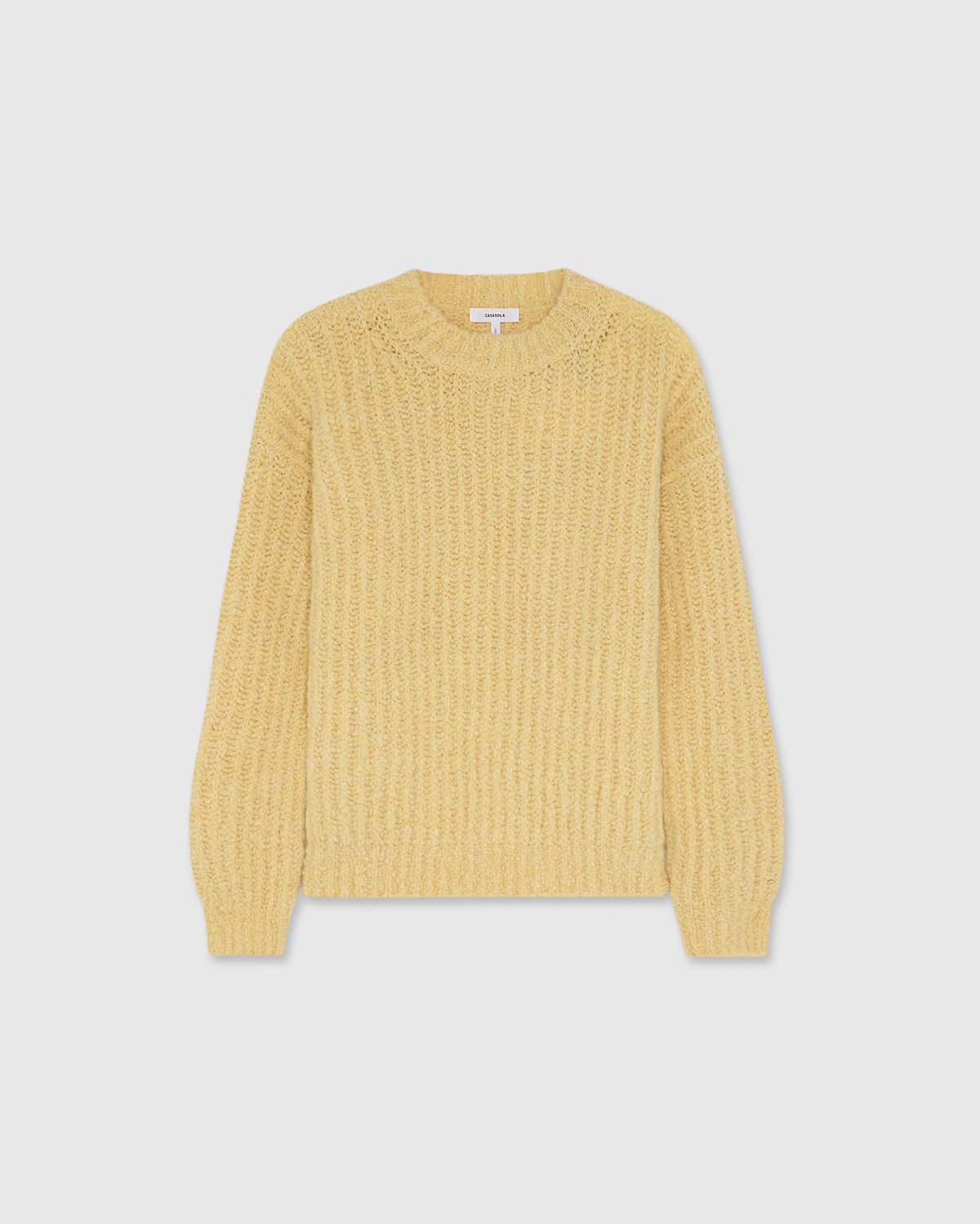 Orso W Bouclé Sweater Yellow