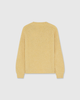 Casasola Orso Cashmere Silk Yellow Boucle Crewneck - Back View