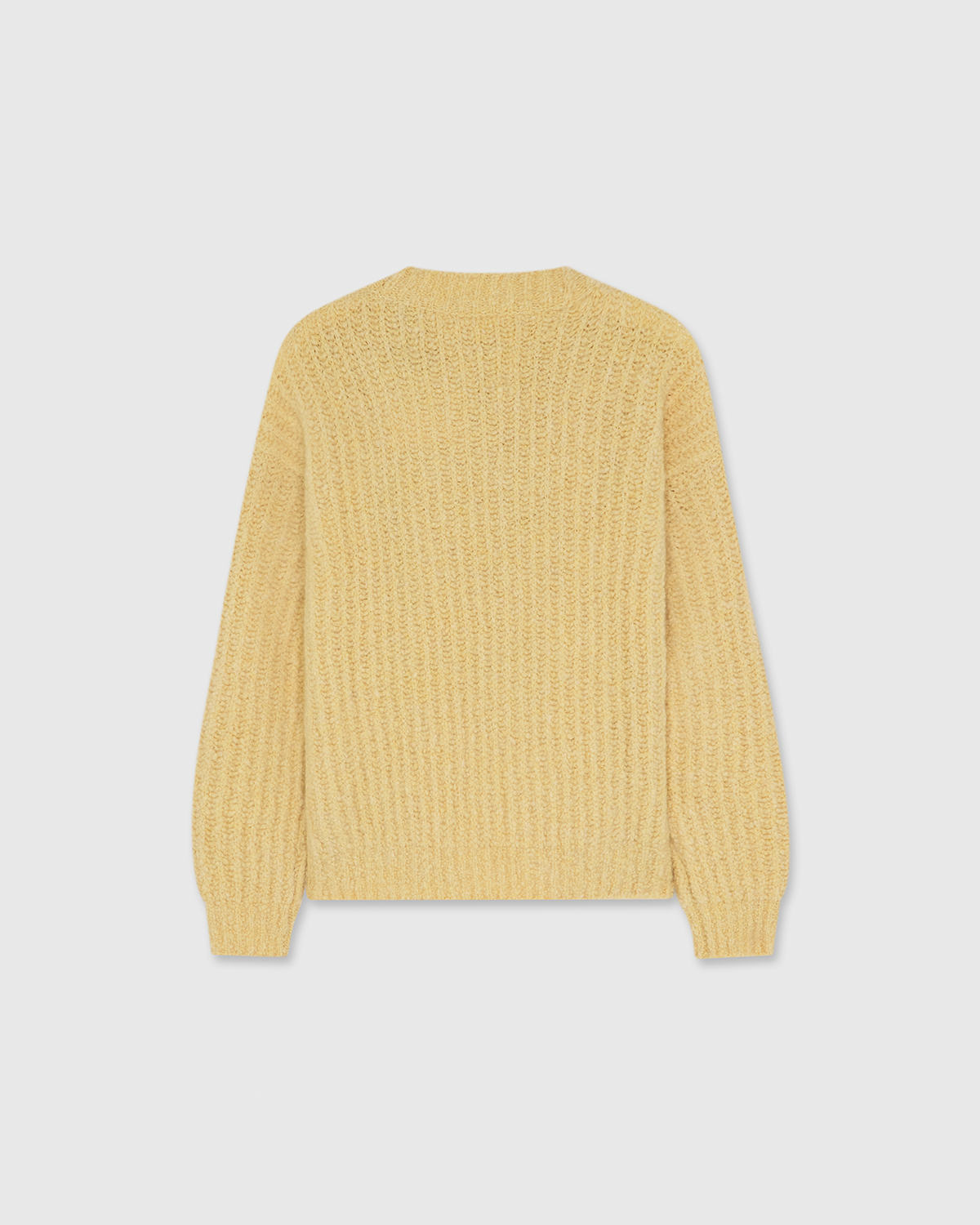 Orso W Bouclé Sweater Yellow
