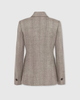 CASASOLA 4x1 double-breasted tweed blazer, made in Italy – back view