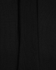 Detailed view of compact stitch silk-knit in black, made in Italy
