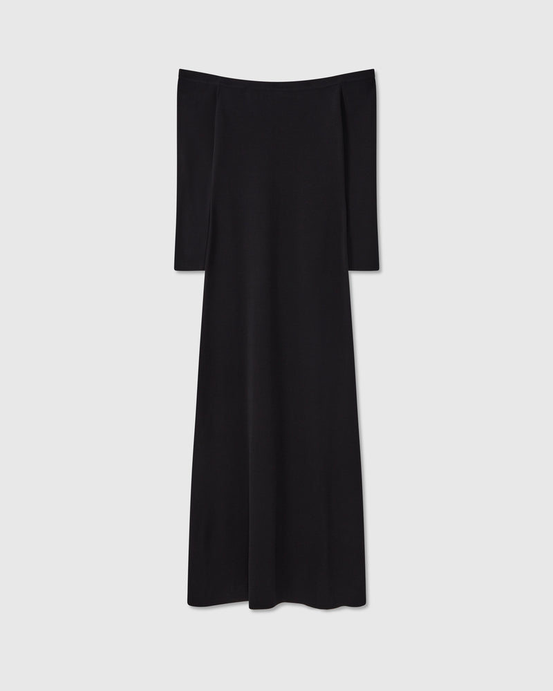 Caterina Compact Dress Black