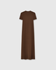 Georgia Compact Dress Brown