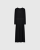 Maria-Carla Pointelle Dress Black
