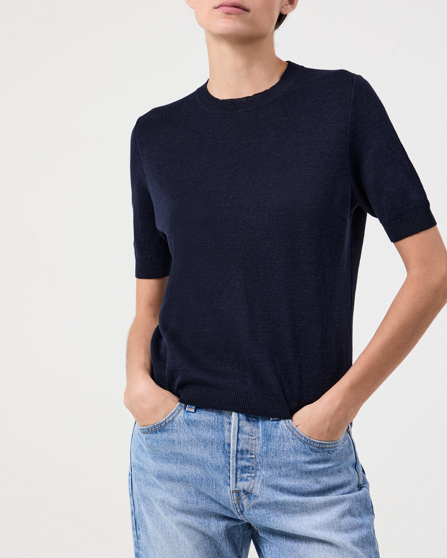 Dora Top Navy