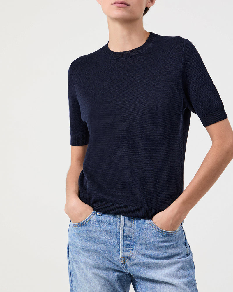Dora Top Navy