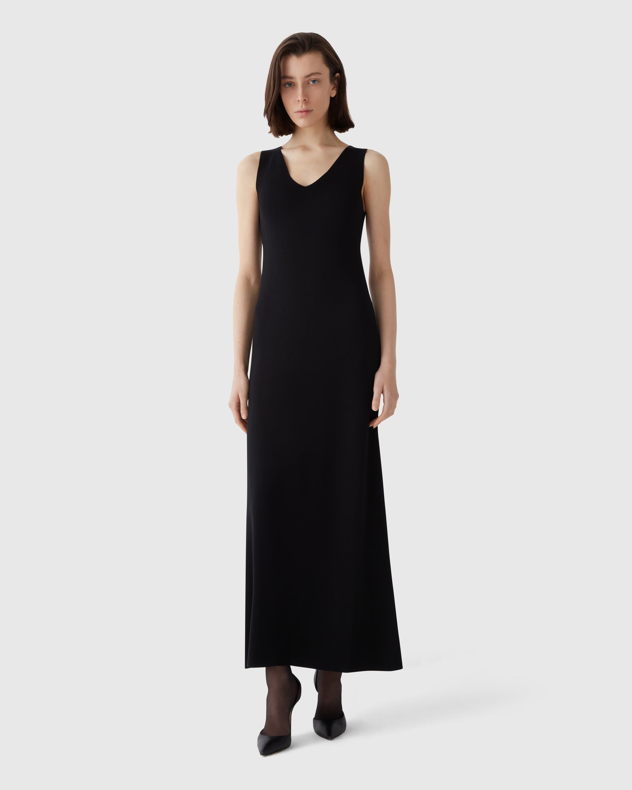 Etta Knit Dress Black