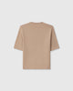 Casasola Eva Knitted Silk Top Camel - Back View