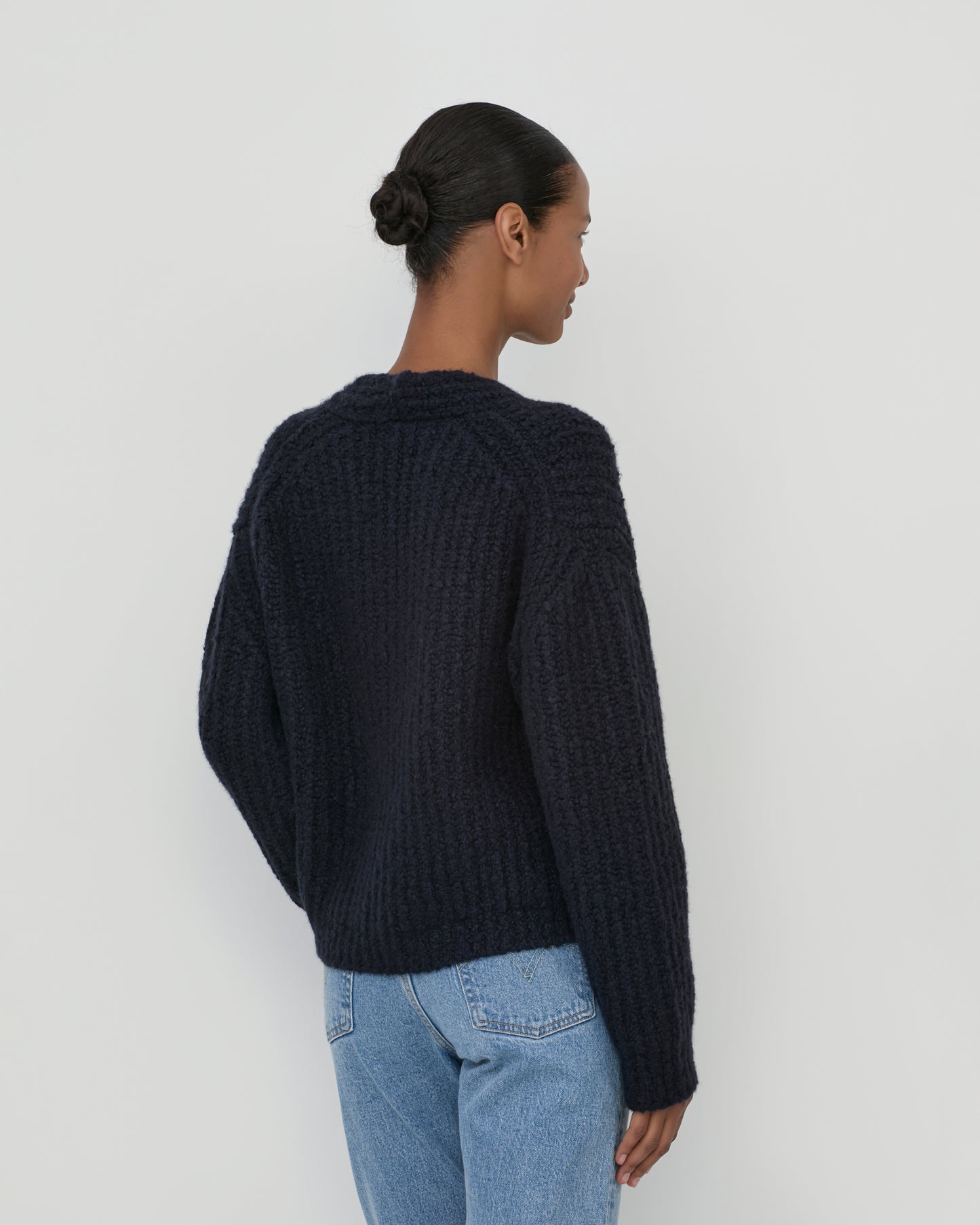 Fumo Cardigan Navy