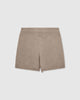 Casasola Fina knitted cashmere shorts with drawstring - back view