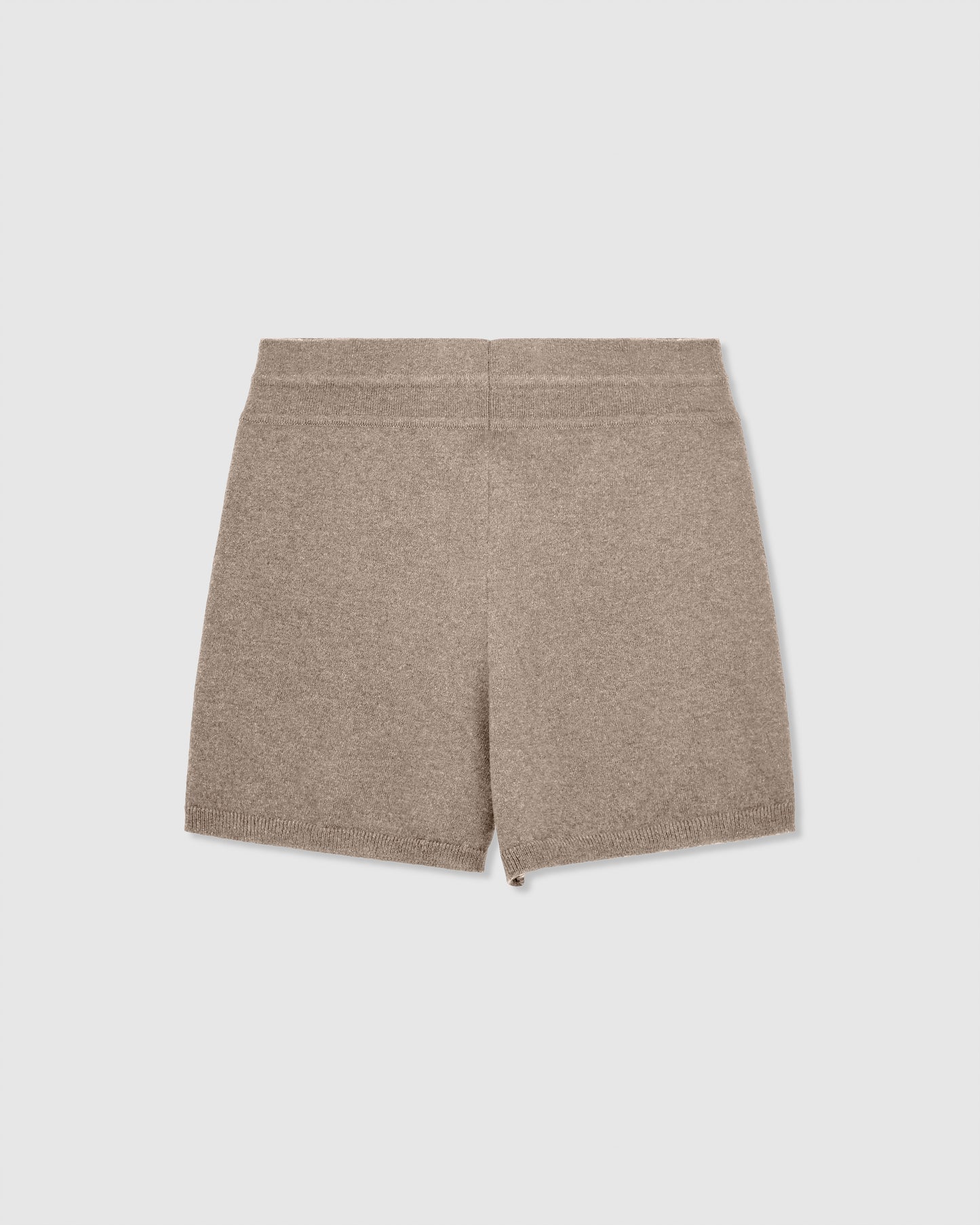 Casasola Fina knitted cashmere shorts with drawstring - back view