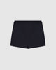 Casasola Lucia culottes knitted in navy cashmere - back view