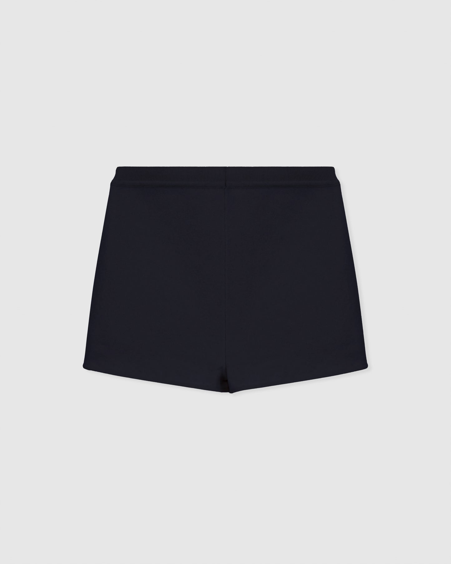 Casasola Lucia culottes knitted in navy cashmere - back view